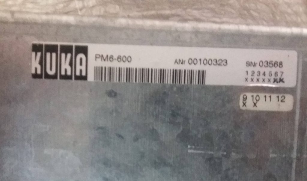 KUKA PM6-600 Servo Drive Unit