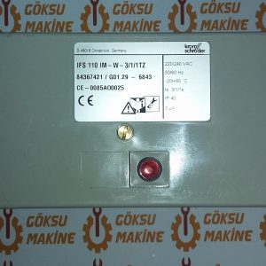 Otomatik Brülör Kontrol Ünitesi Kromschroder IFS 110 IM-220-240 VAC 50-60 Hz