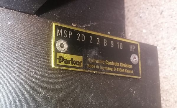 Parker MSP 2D 23B910 HP