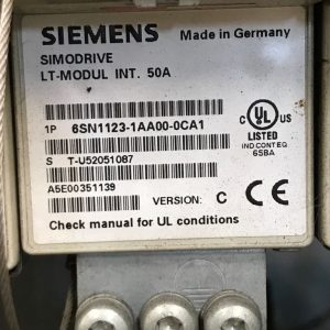 LT Module 50A Siemens 6SN1123-1AA00-0CA1