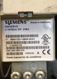 LT Module 2X8A Siemens 6SN1123-1AB00-0HA1