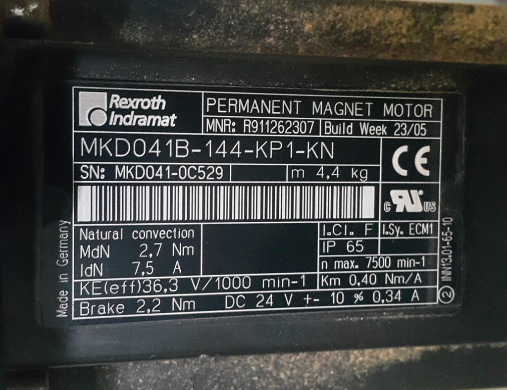 Rexroth Indramat MKD041B-144-KP1-KN