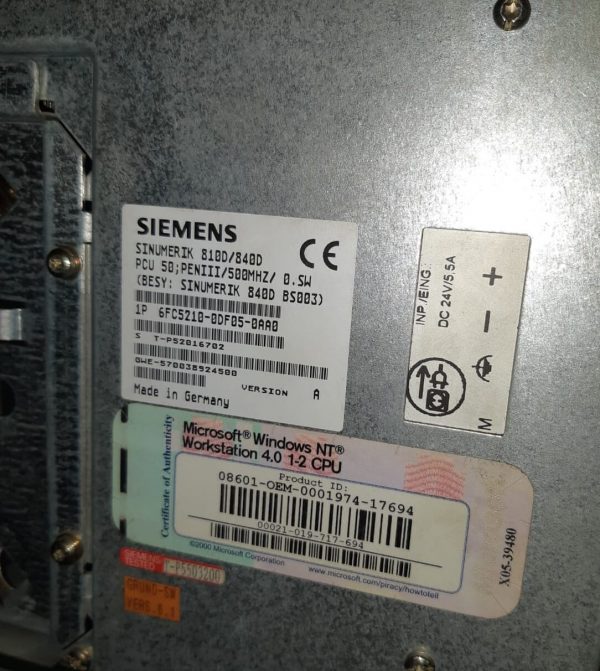 Siemens Sinumerik 810D