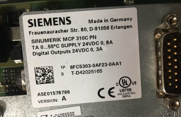 Siemens 6FC5303-0AF23-0AA1 Siemens Cnc Kontrol