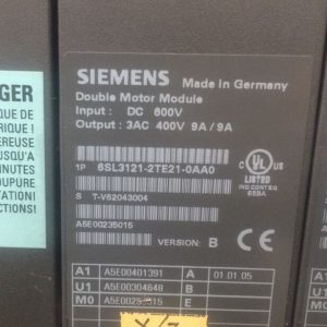 Çift Motor Modülü Siemens 6SL3121-2TE21-0AA4