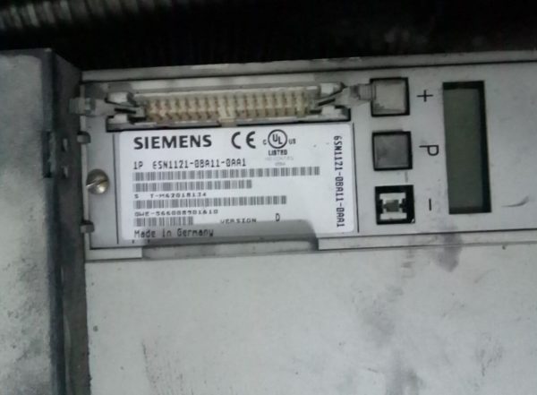 Siemens 6SN1121-0BA11-0AA1 Control Unit
