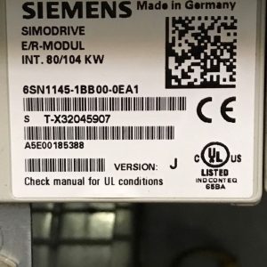 E-R Module 80/104KW Siemens 6SN1145-1BB00-0EA1