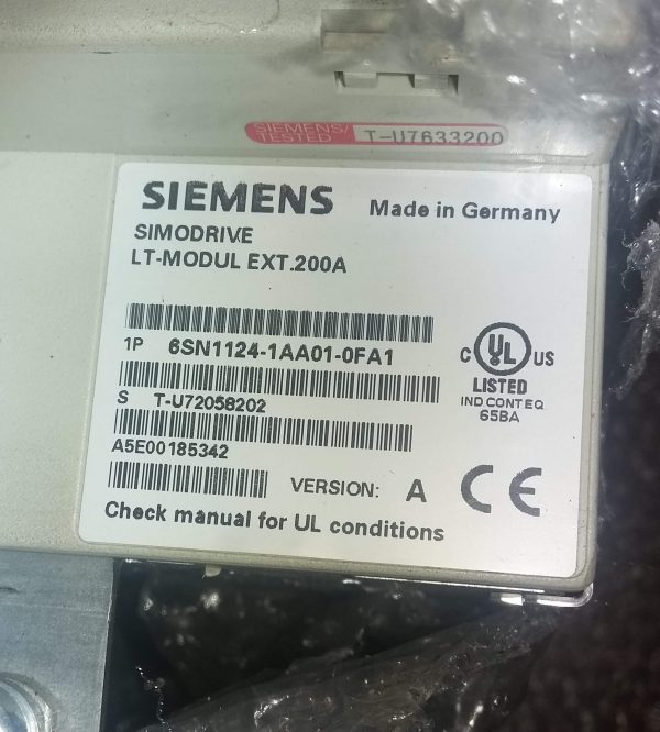 Güç Modülü Siemens 6SN1124-1AA01-0FA1