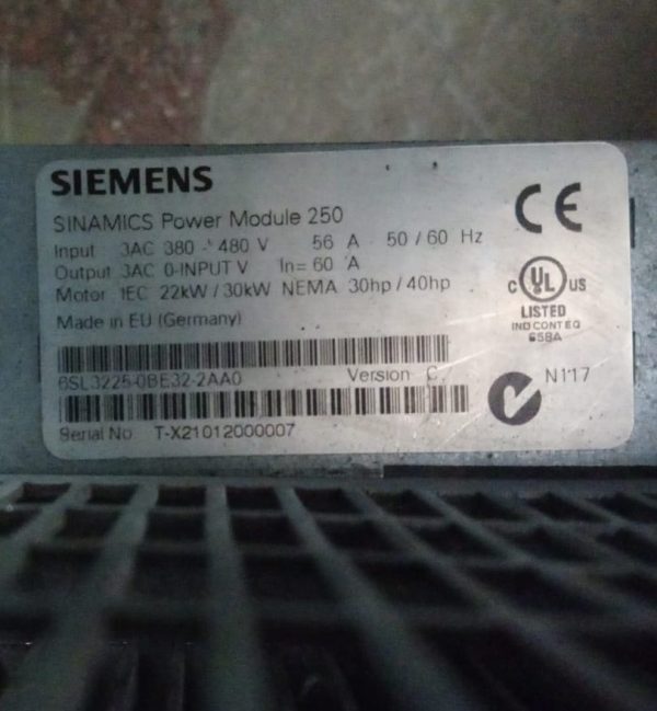 Siemens SINAMICS G120 POWER MODULE PM250