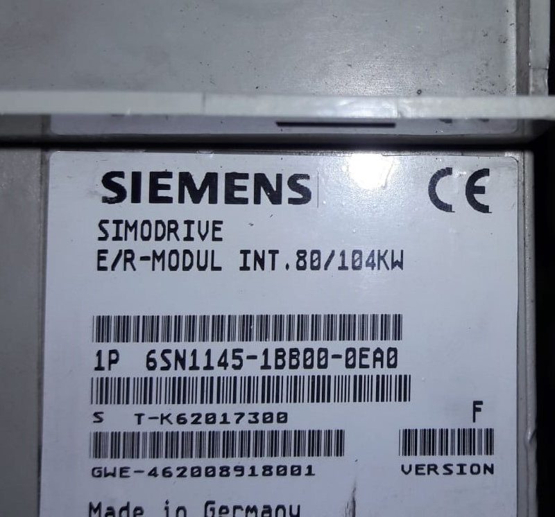 Siemens 6SN1145-1BB00-0EA0 E/R Modül
