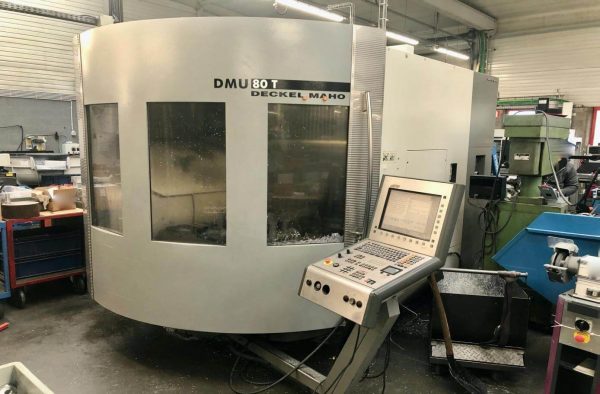 5 Axis CNC Vertical Machining Center DECKEL MAHO DMU 80 T