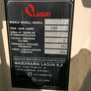 Lagun CNC Bet Milling Machine