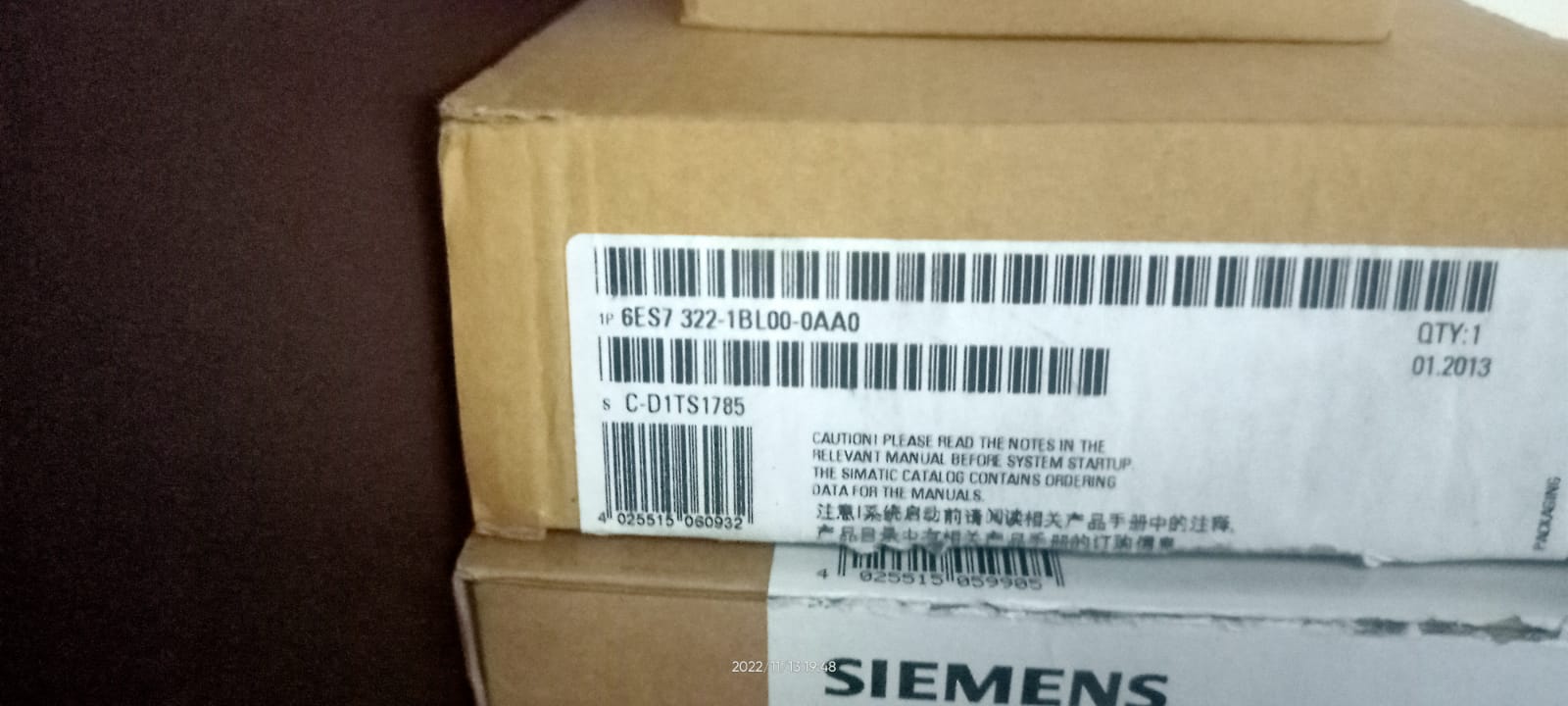 Siemens 6ES7 322-1BL00-0AA0