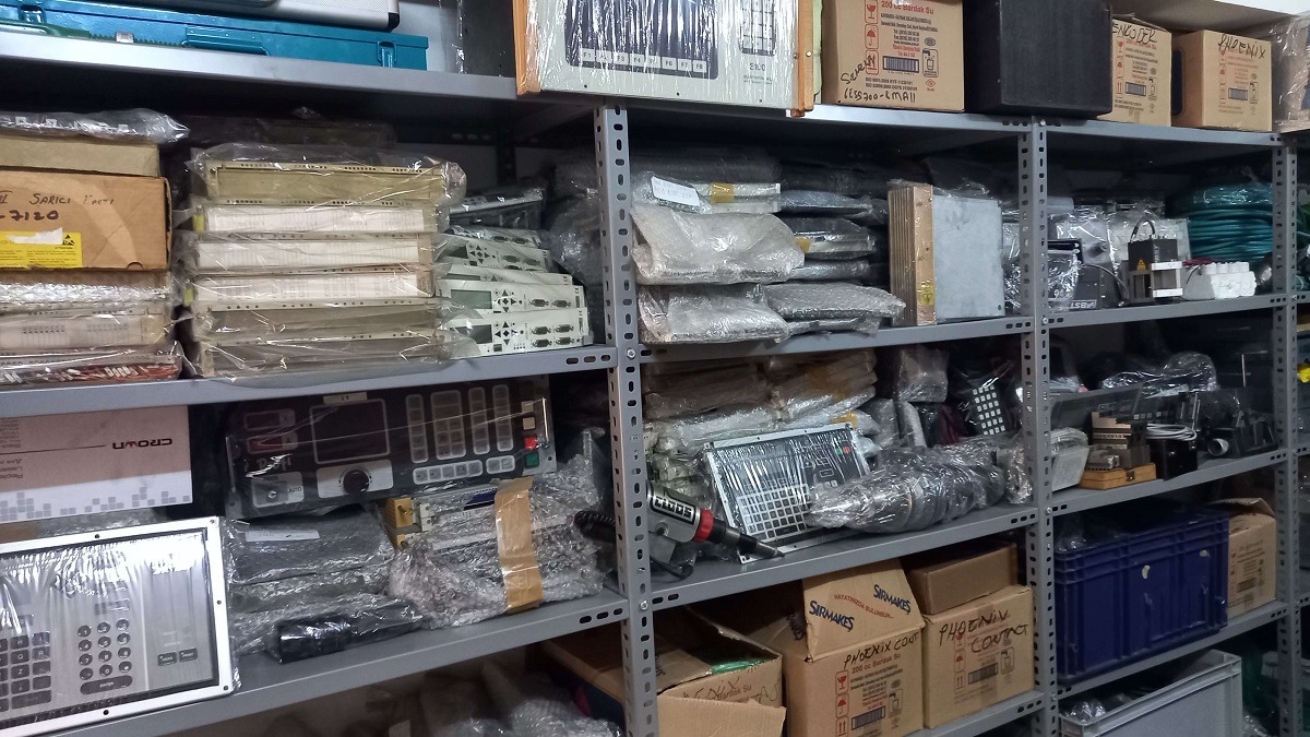 Göksu Makine ikinci el HMI operatör paneli ve endüstriyel ekran stokları