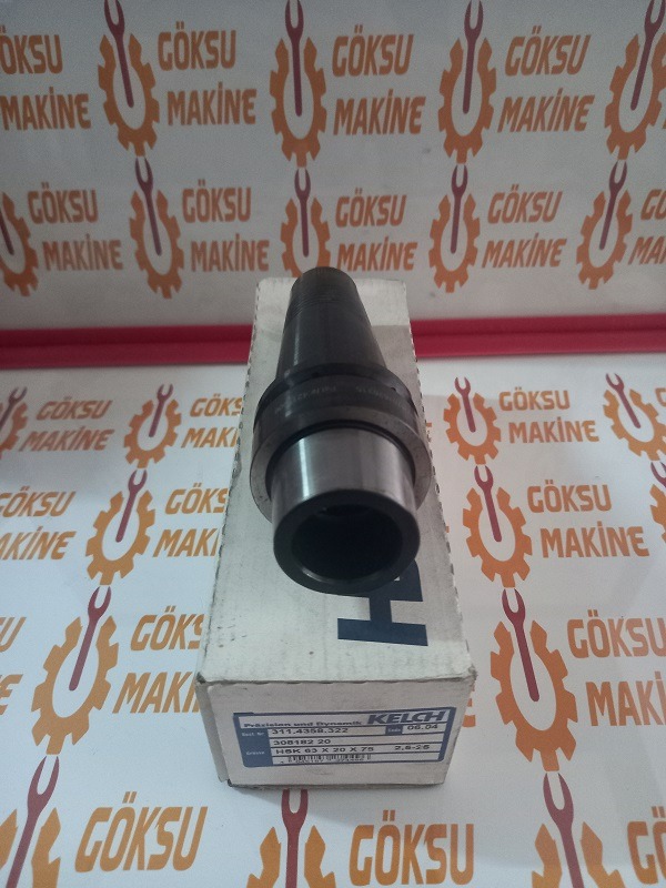 Kelch 311.4358.322 HSK 63 X 20 X 75 Hassas Takım Tutucu Orijinal Kutulu