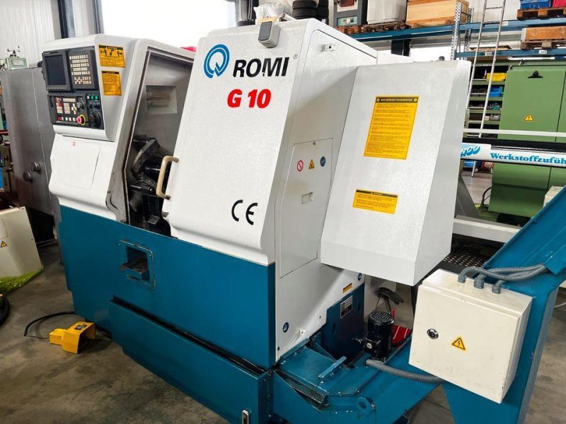 Almanya'dan Gelen İkinci El ROMI G 10 CNC Torna Tezgahı