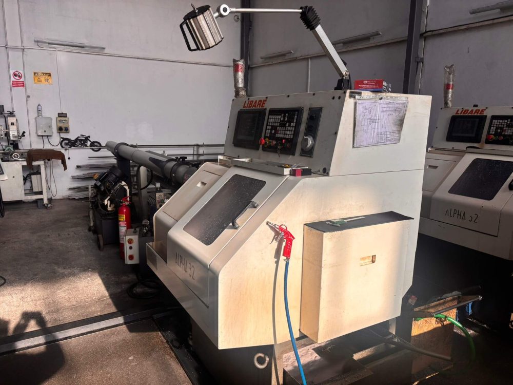 LIBARE ALPHA-32 CNC Lathe Otomat Torna 3 Libare Alpha-32 CNC Lathe otomat torna tezgahı